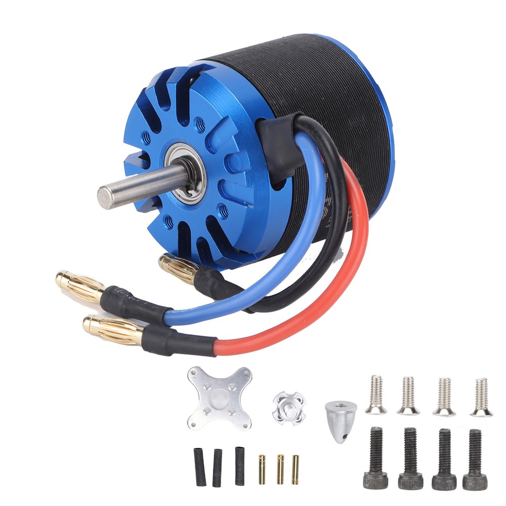 RC 4250 800KV 1250W Brushless Motor With 4.0mm Banana Plug For RC Aircraft FD
