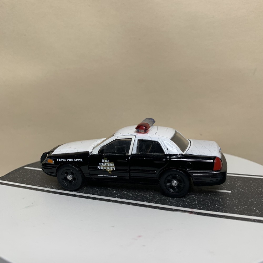 Jada Hero Patrol Ford Crown Victoria Police Interceptor Texas State Trooper 1:64