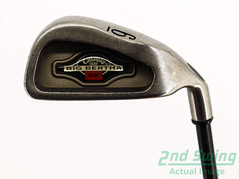 Callaway 1996 Big Bertha 6 Iron Graphite Senior Flex Right Handed 37.75in
