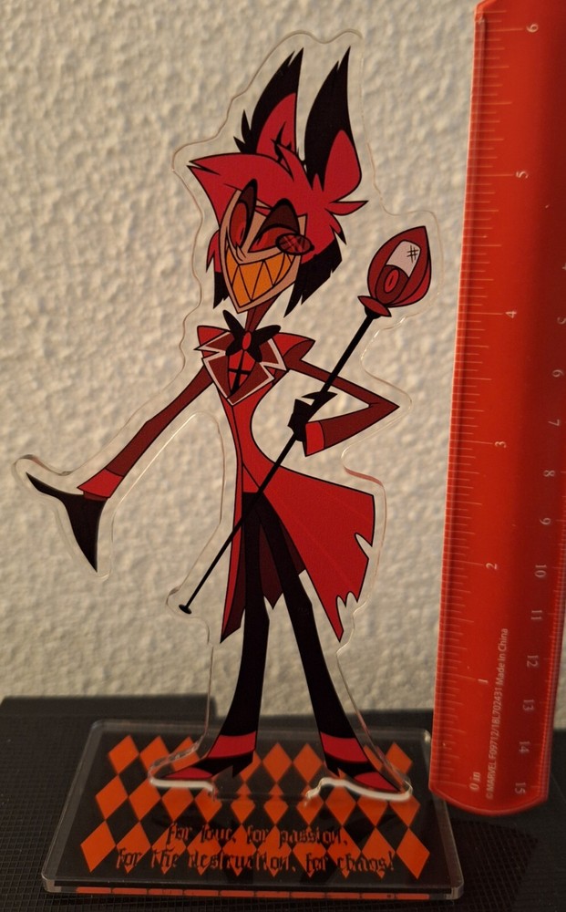 Hazbin Hotel Helluva Boss Alastor anime acrylic figure standee