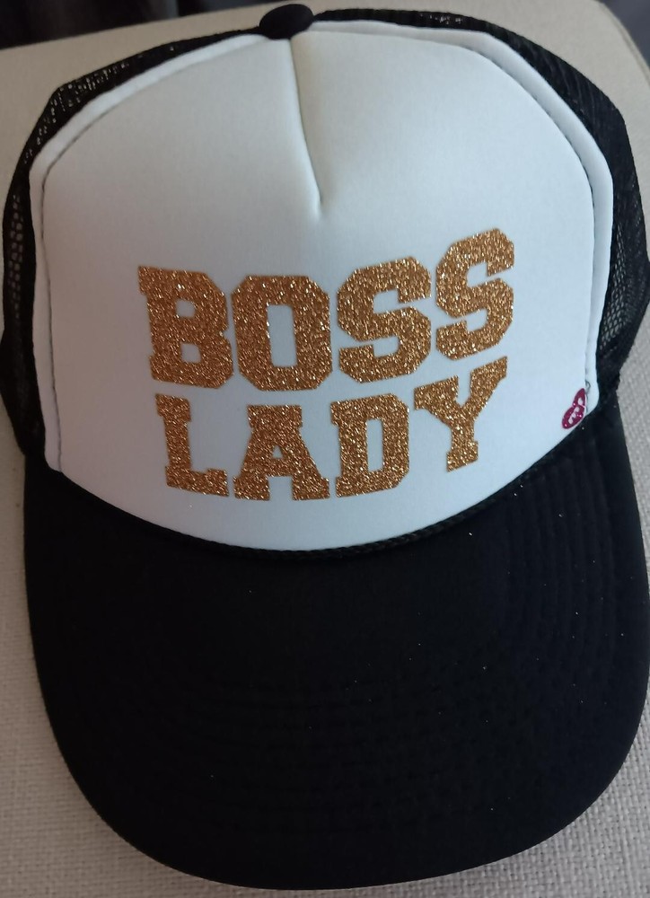 BOSS LADY Baseball Cap, Hat, Novelty, Women's Accessories