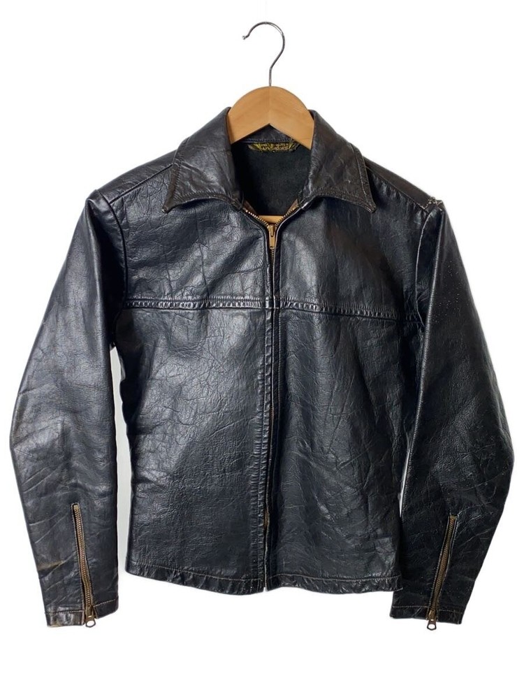 Leather Jacket Blouson/-/-/Blk 3406