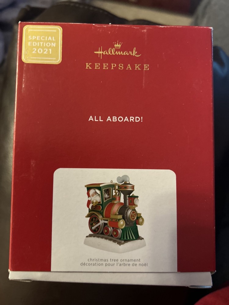 2021 All Aboard! Hallmark Keepsake Special Edition Magic Light Sound Motion