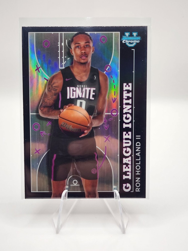 2023-24 Bowman Chrome U #PP-5 Ron Holland II Prodigal Playmakers G-League Ignite