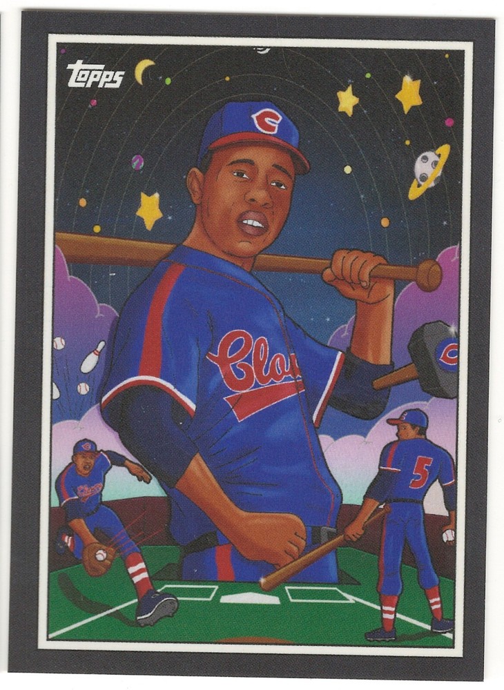 HANK AARON 2022 Topps X Nashville Stars #7 INDIANAPOLIS CLOWNS Braves