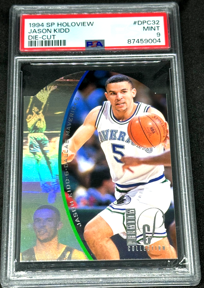 🔥1994 SP Holoview Jason Kidd Die-Cut MINT 9 PSA🔥LOW POP RARE!