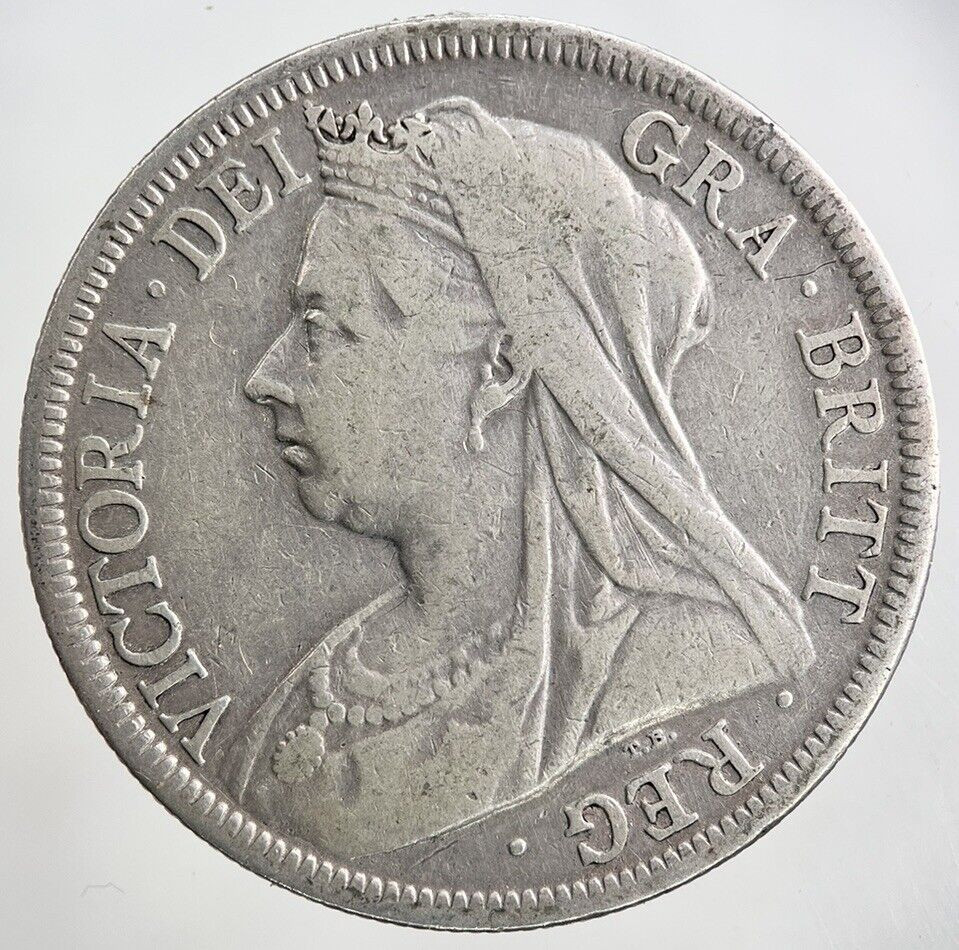 Victorian 1899 Half-Crown Silver Coin | Collectors Grade