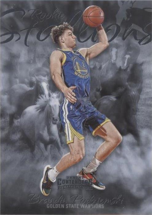 2023-24 Panini Contenders - Rookie Stallions #17 Brandin Podziemski (RC)