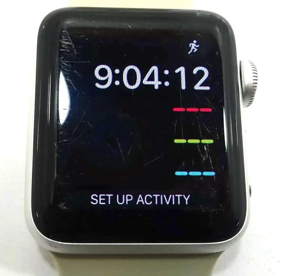 APPLE Watch Series 3 GPS LTE - 38MM Aluminum Case A1860 - Silver