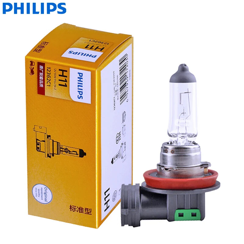 Philips Vision H11 12V 55W 12362C1 Original Light Car Halogen Headlight Fog Bulb