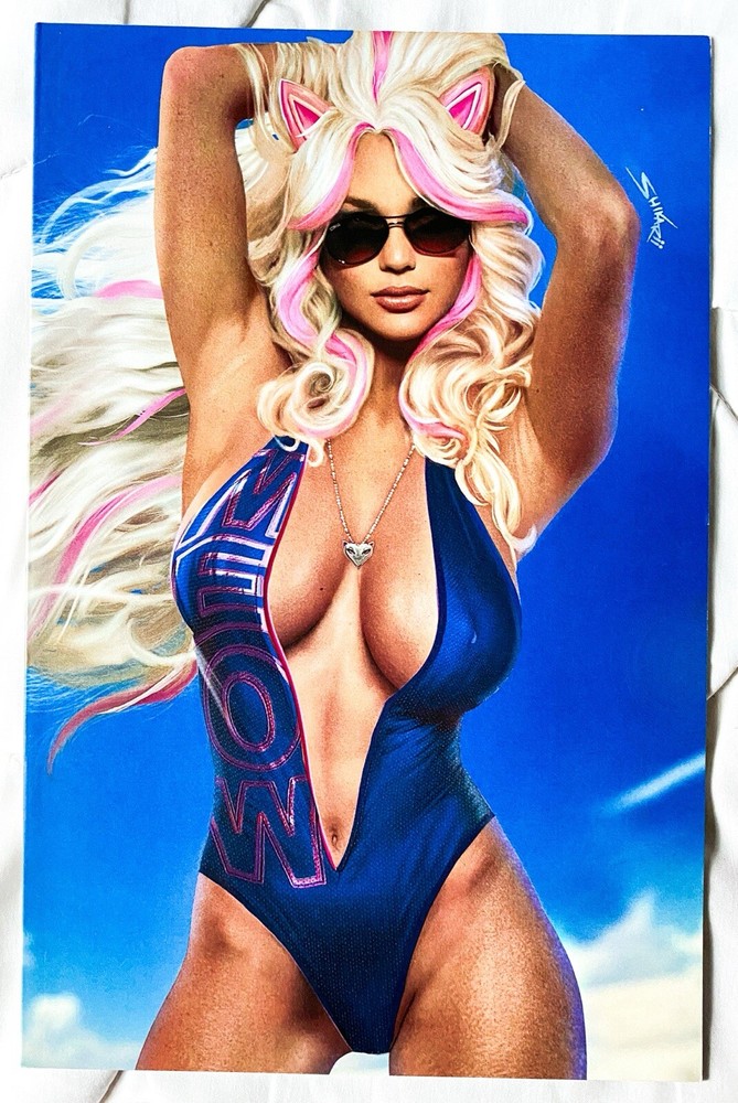 SHIKARII Merc Swimsuit Special 22 Miss Meow Virgin Cover Merc Magazine