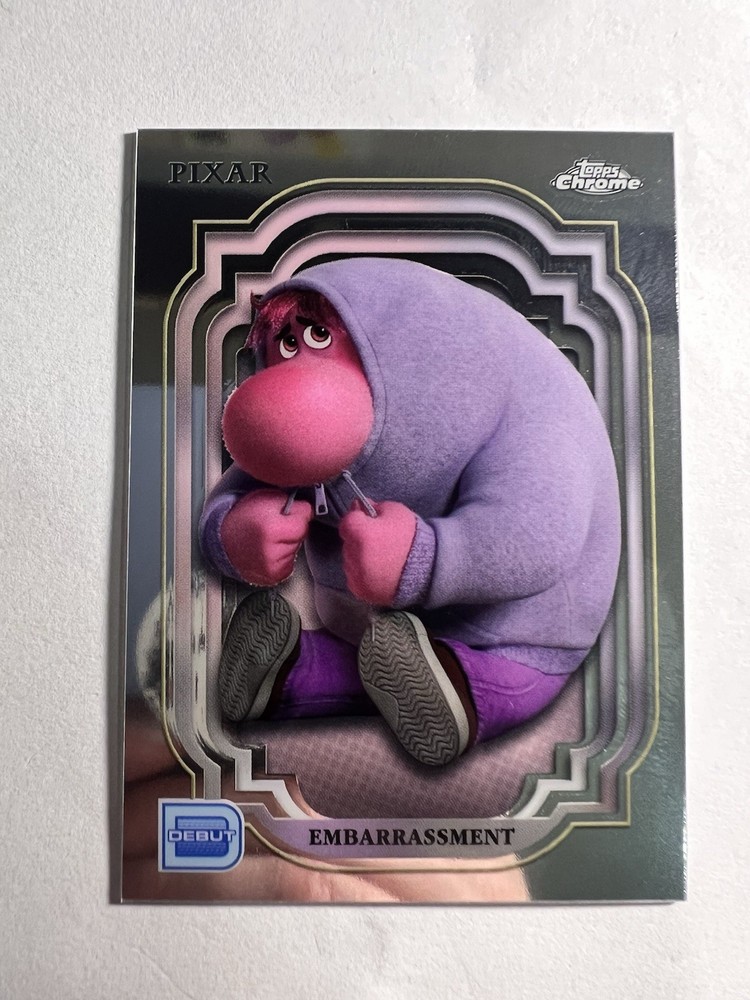 2024 Topps Chrome Disney Embarrassment 199 Base Inside Out 2