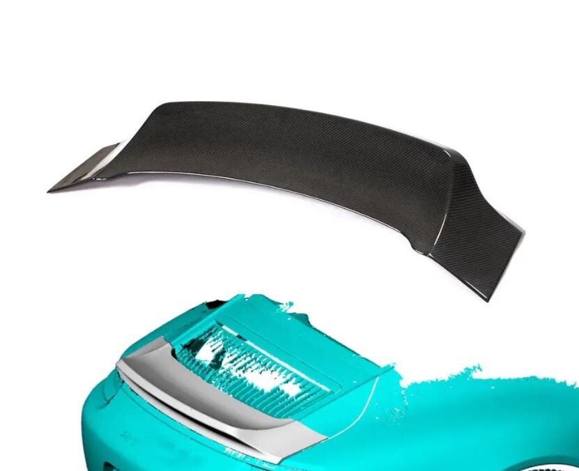 Porsche 991 GTS Black Carbon Fiber Spoiler New OEM Style