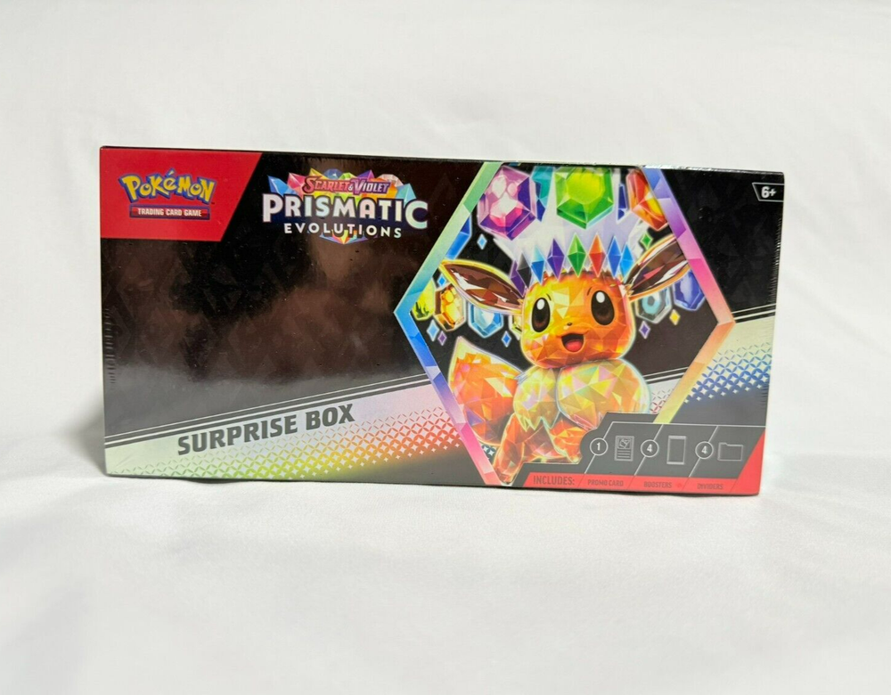 Pokemon TCG: Prismatic Evolutions Surprise Box FACTORY SEALED