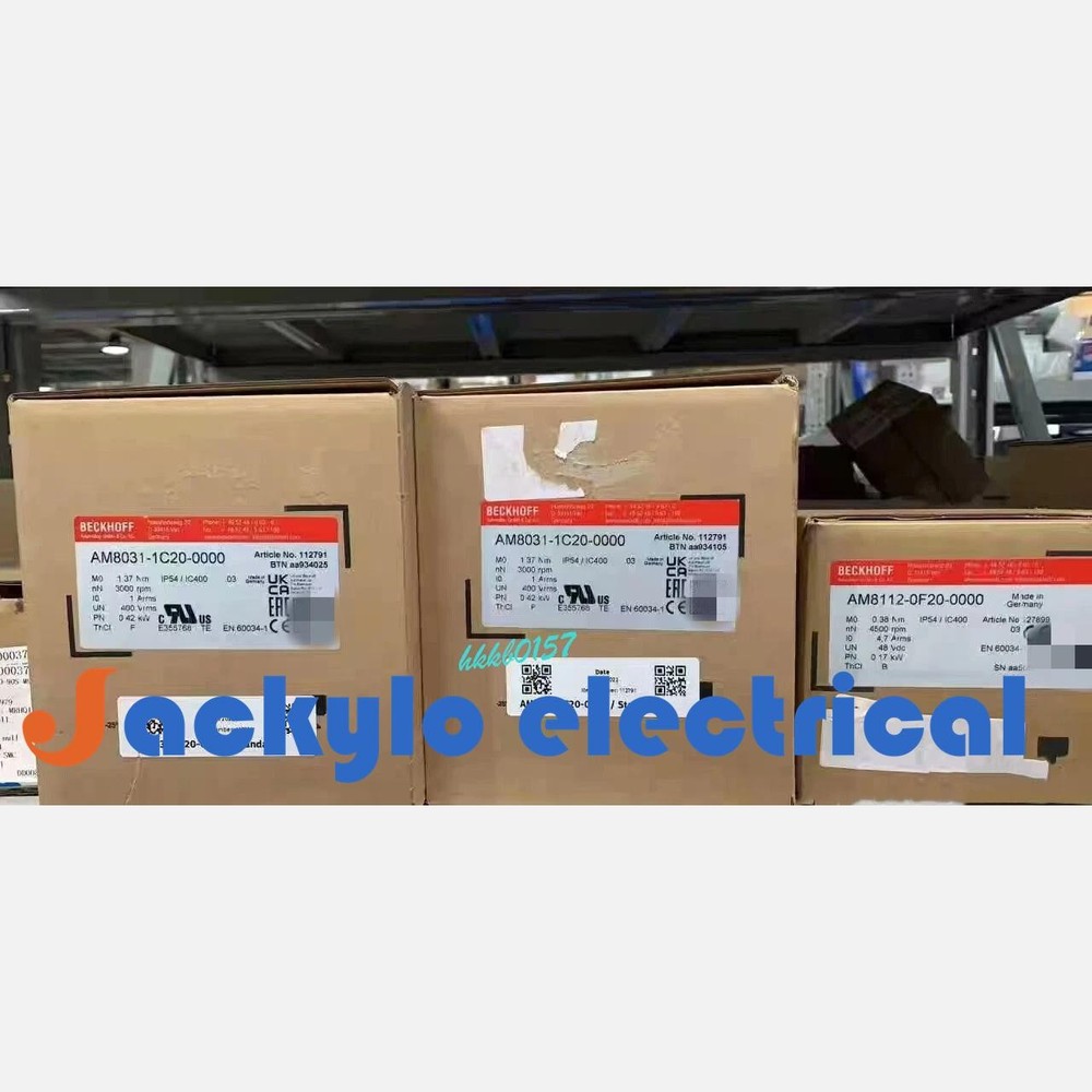 AM8031-1C20-0000 Beckhoff servo motor brand new