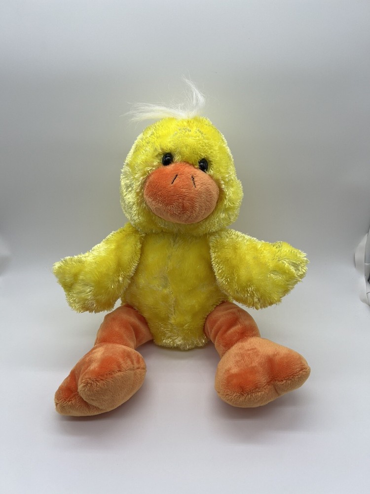 Commonwealth Yellow Duck Chick Plush Soft Toy Stuffed Animal 13” 2008