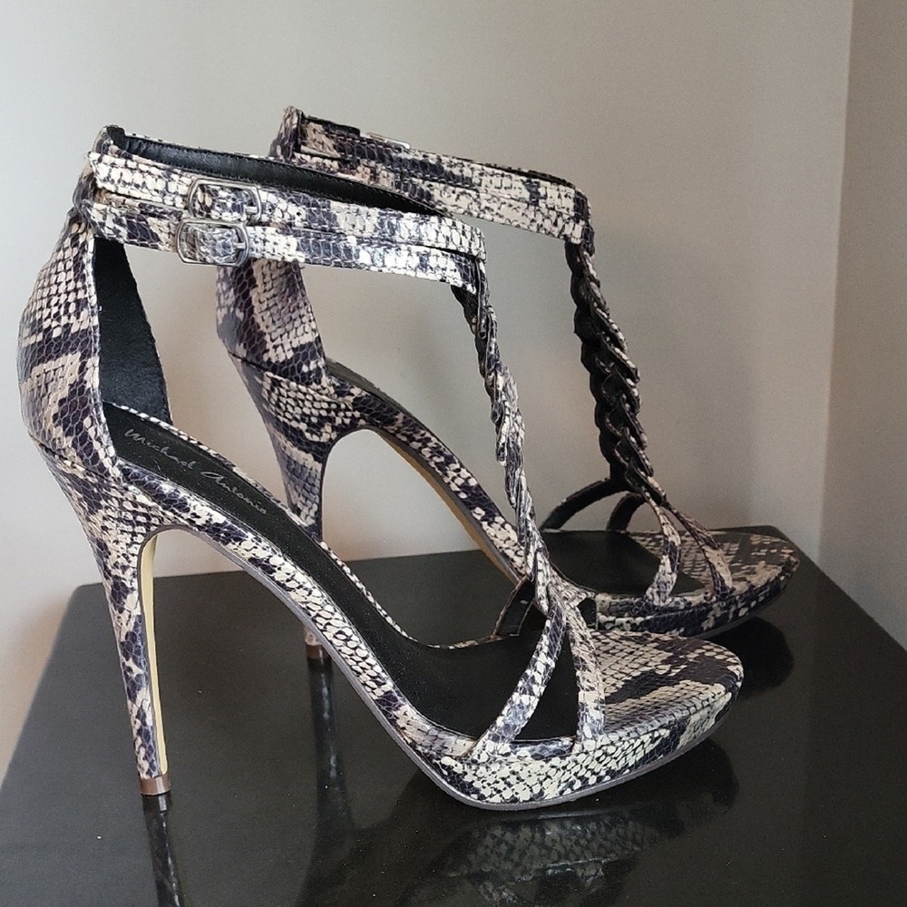 Michael Antonio Brown and Cream Snakeskin 5