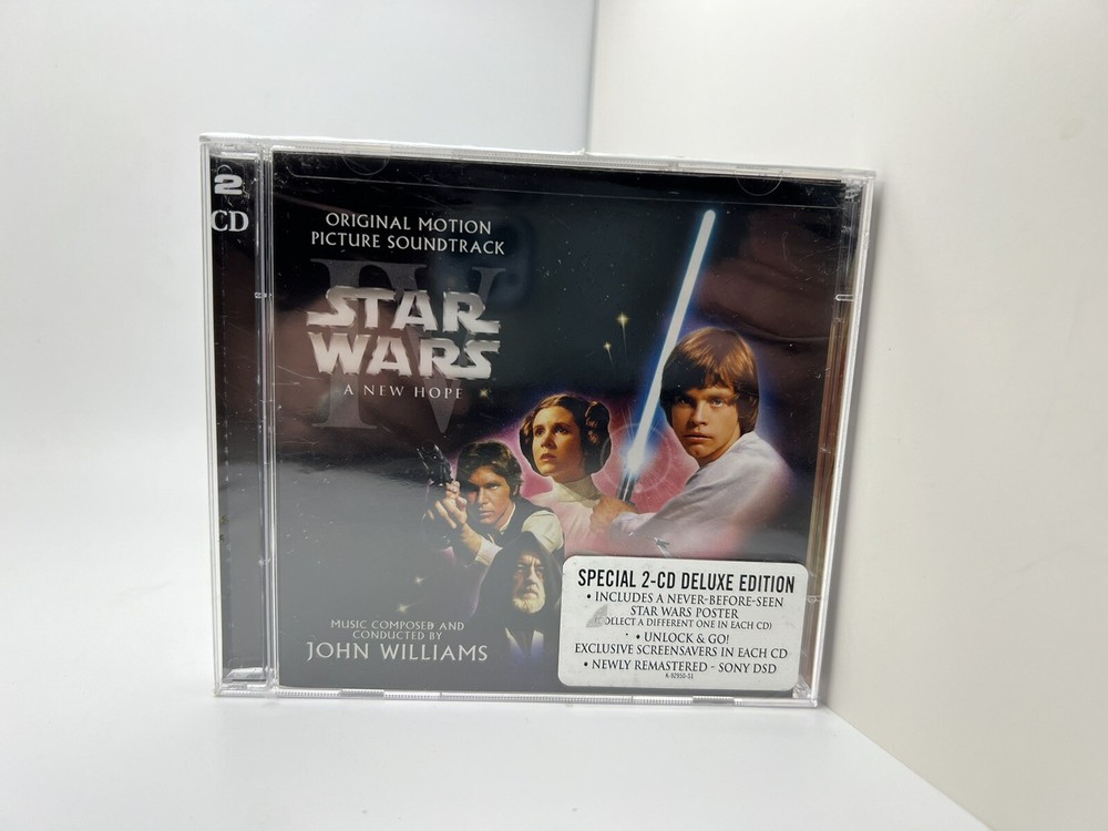 JOHN WILLIAMS - Star Wars: Episode Iv - 2 CD - Collector's Edition - New S5-1