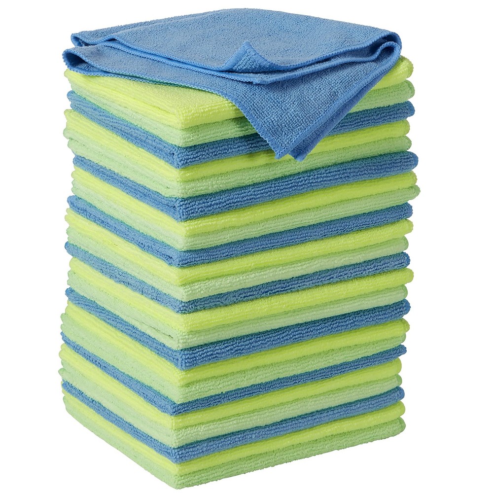 24-Pack Premium 924 Microfiber Cleaning Cloths for Dusting & Polishing