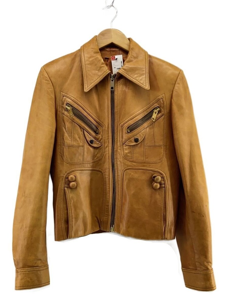 Leather Jacket Blouson/-/Leather/Cml 7732