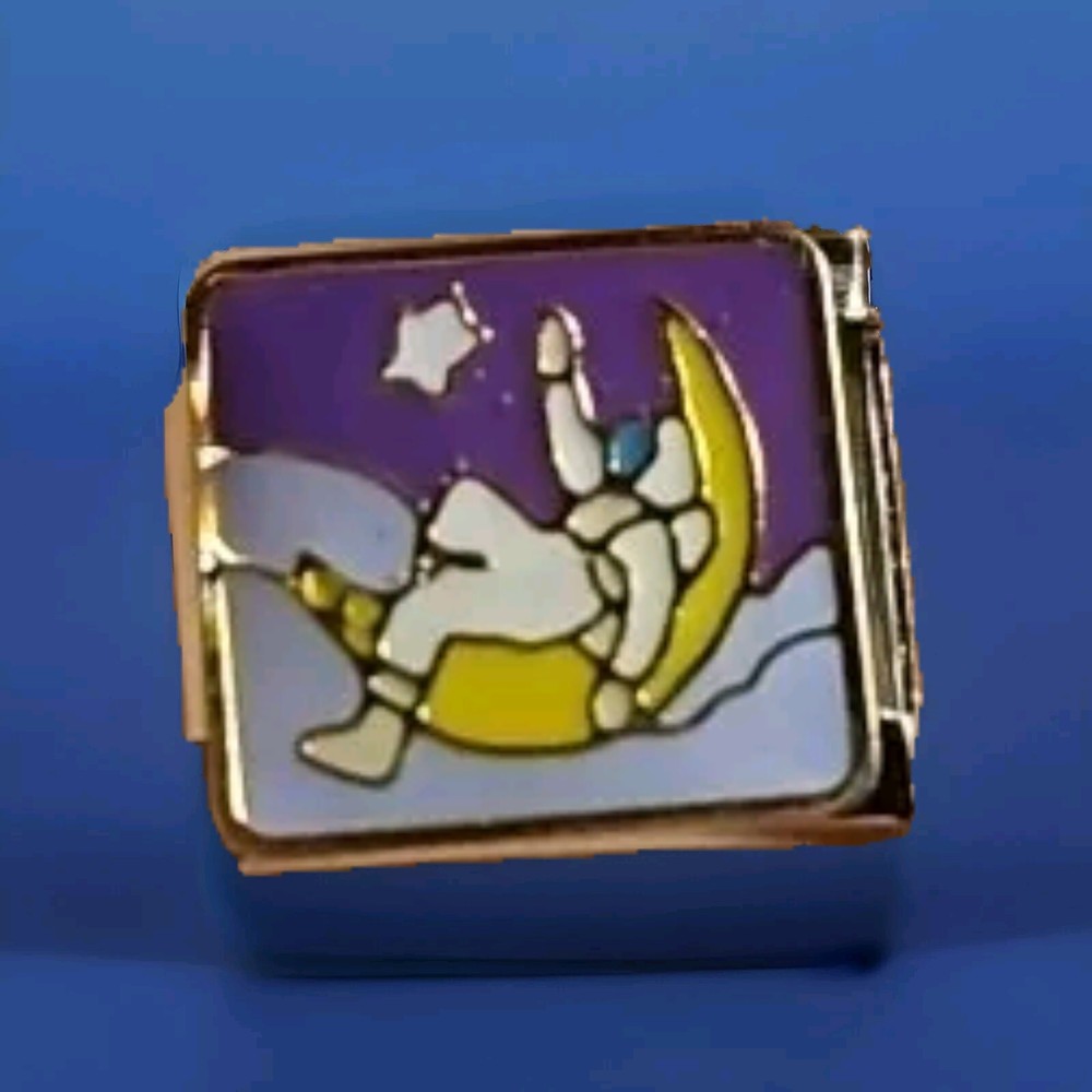 Stainless Steel Astronaut Space Italian Charm for 9mm Link Bracelet