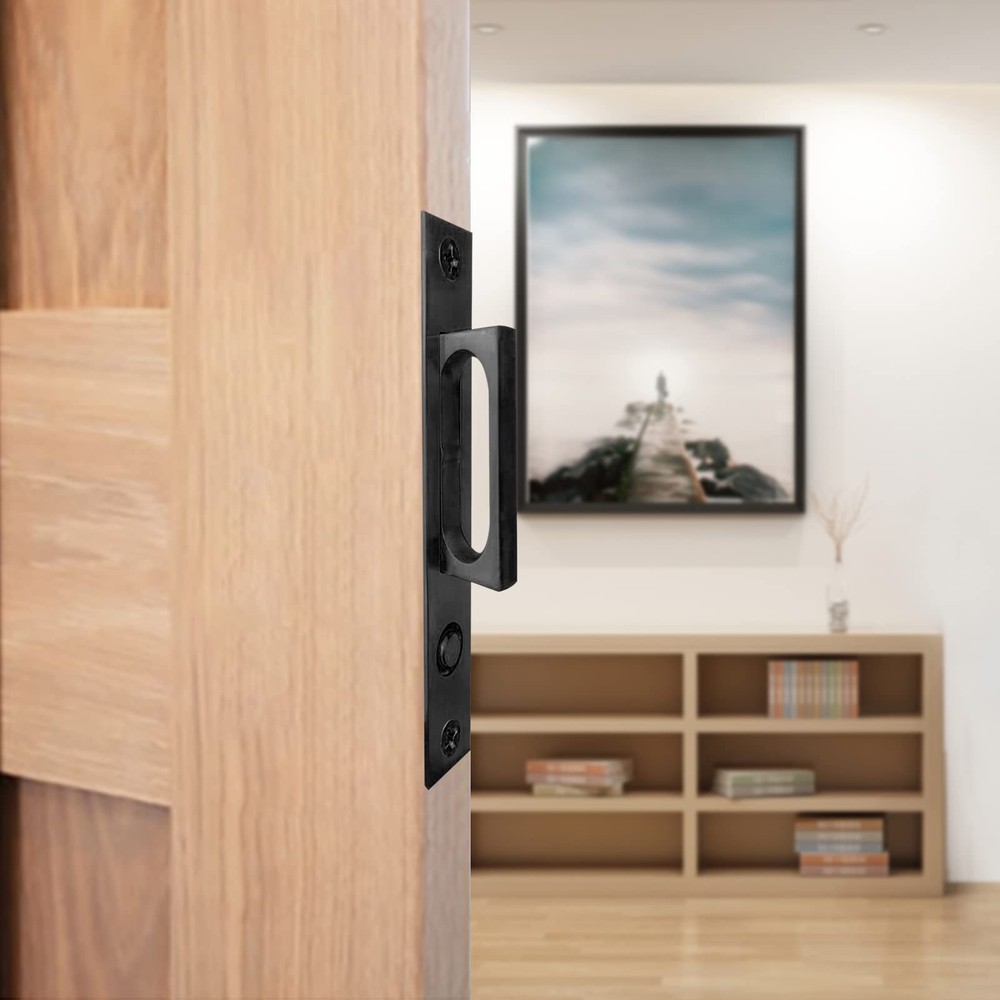 Pocket Door Edge Pull Handle for Hidden Sliding Door Hardware