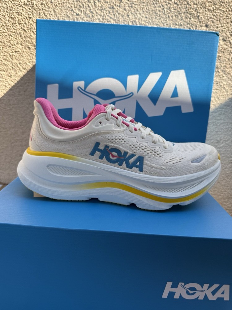 Hoka One One women Bondi 9 Alabaster Birch
