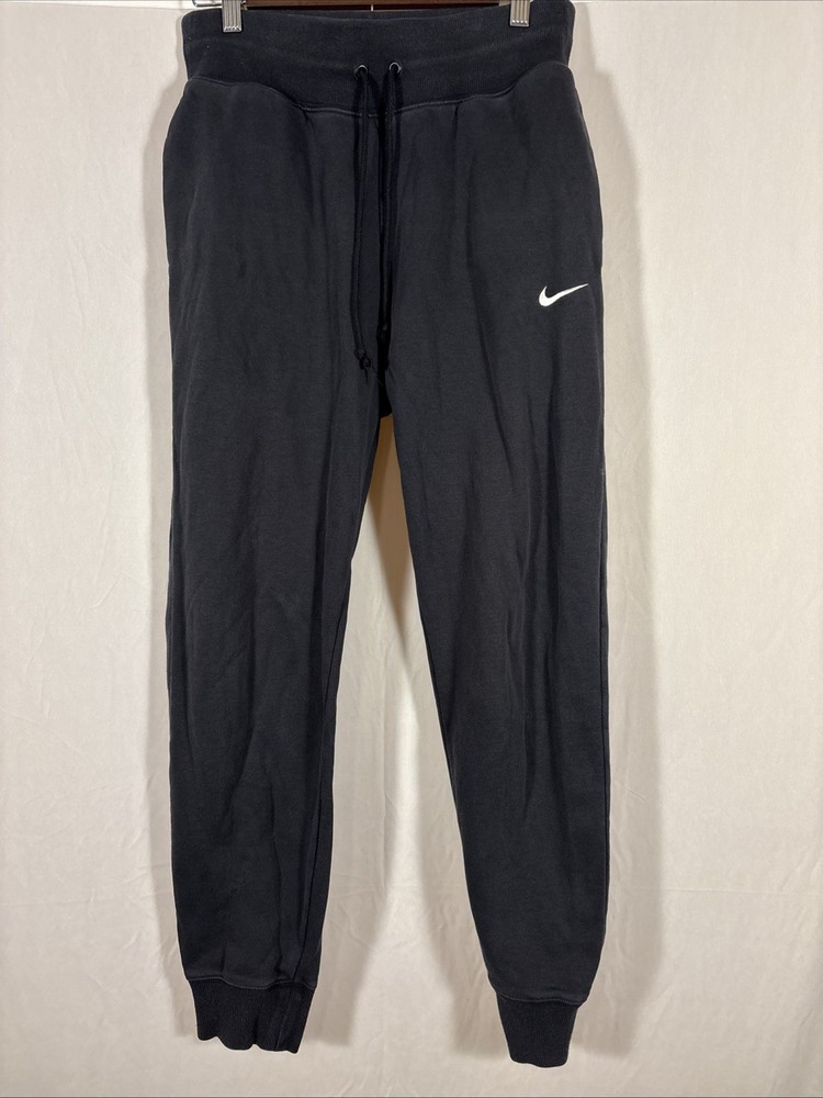Nike Men’s Jogger Sweatpants Black Size Medium Athletic Tapered Fit