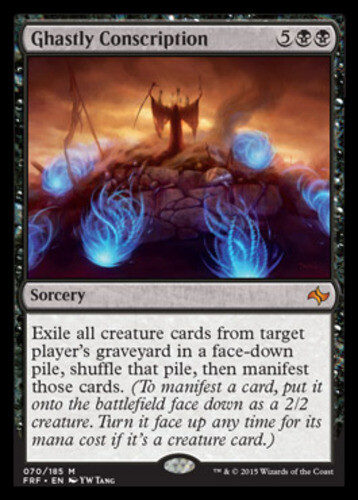 Ghastly Conscription x4 NM-Mint English Fate Reforged MTG Card