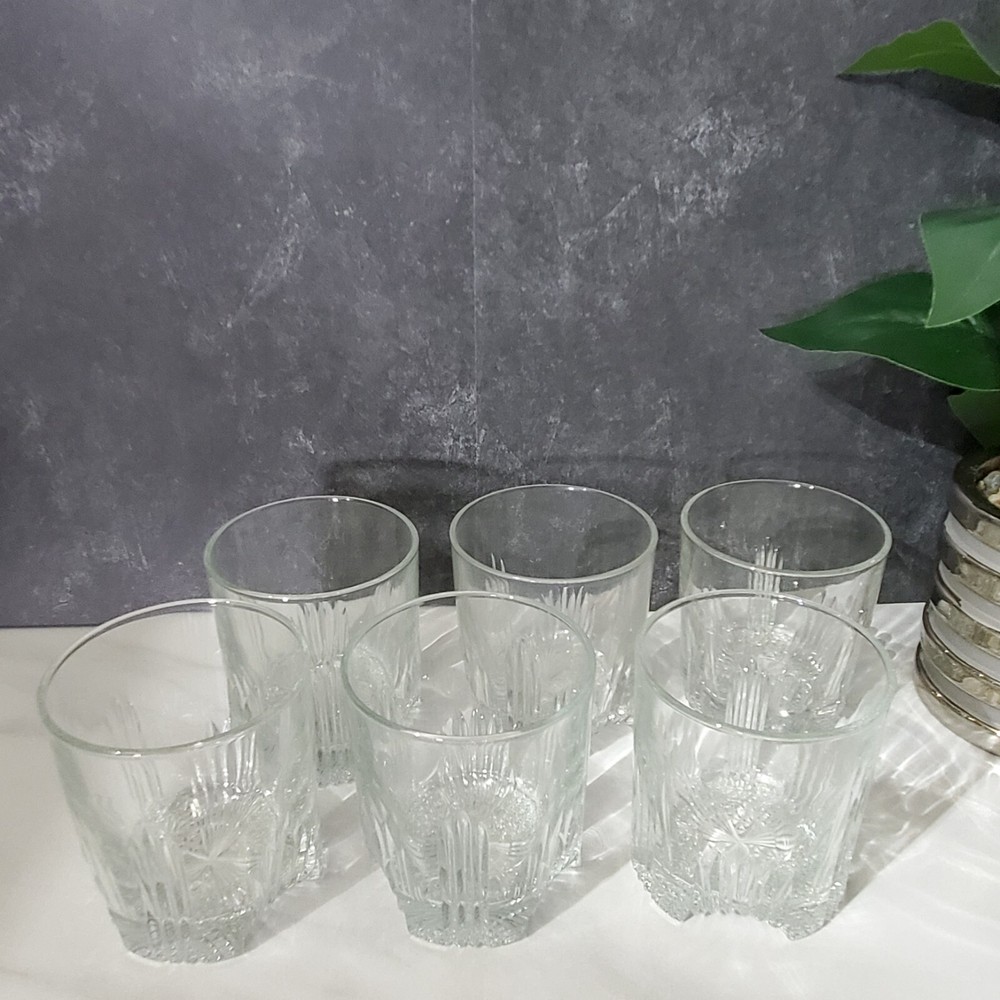 Bormioli Rocco Selecta 9oz Whiskey Glasses Set of 6 Italian Crafted Old Fashioned Rocks Glass