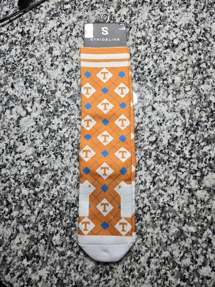 Tennessee Volunteers Officially Licensed Dress Socks by Strideline