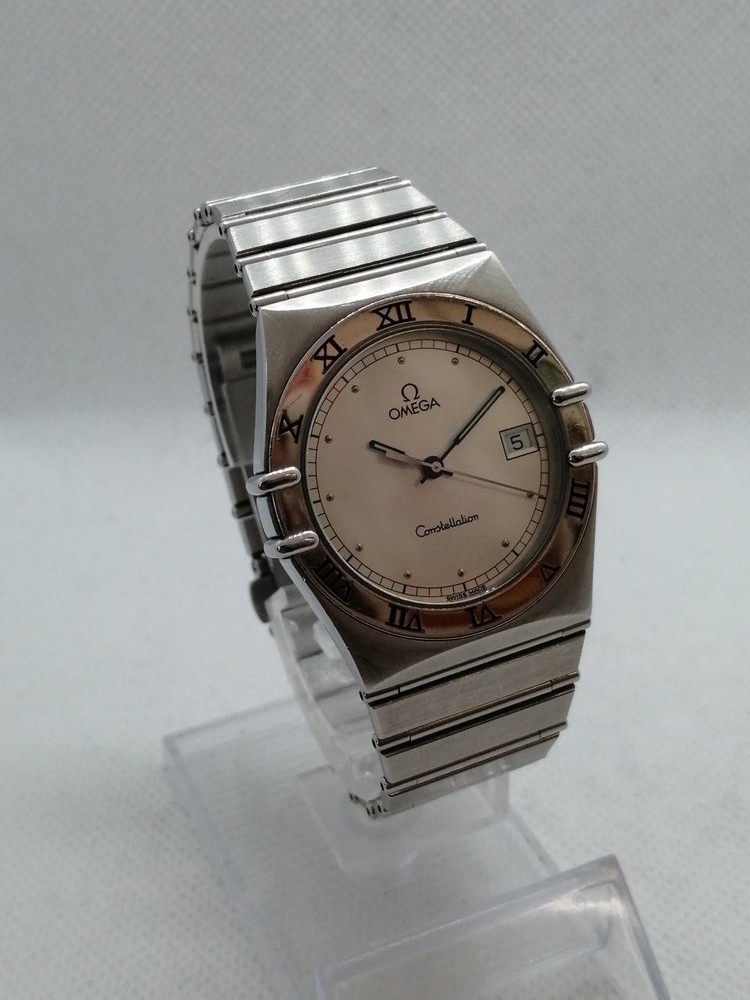 OMEGA Constellation Date Men's Watch Ref 286907 Automatic Silver Dial