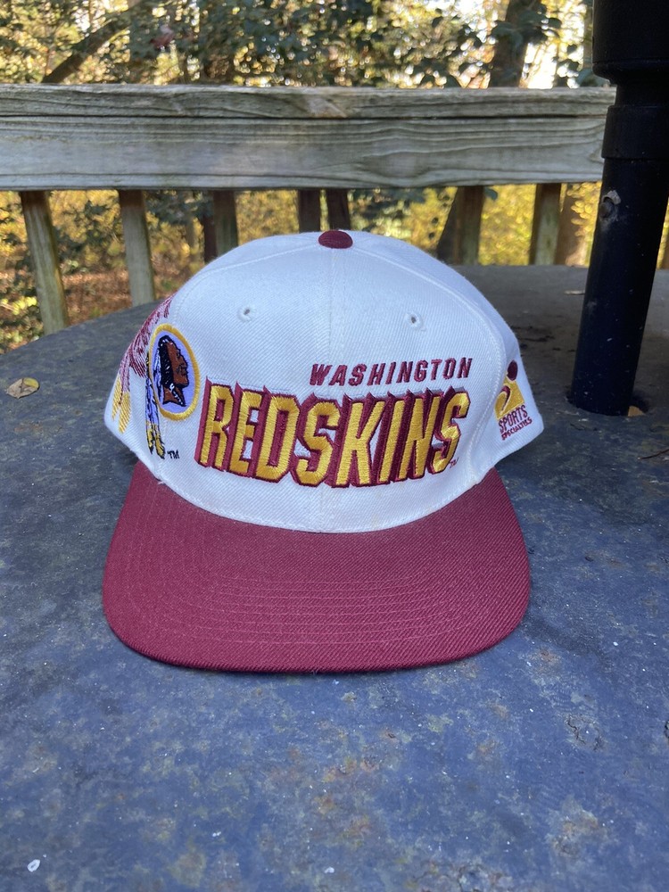 Vintage 90s Washington Redskins Shadow Script Sports Specialties Hat