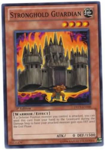 Stronghold Guardian - DREV-EN006 - Common - Unlimited Edition x3 - Lightly Playe