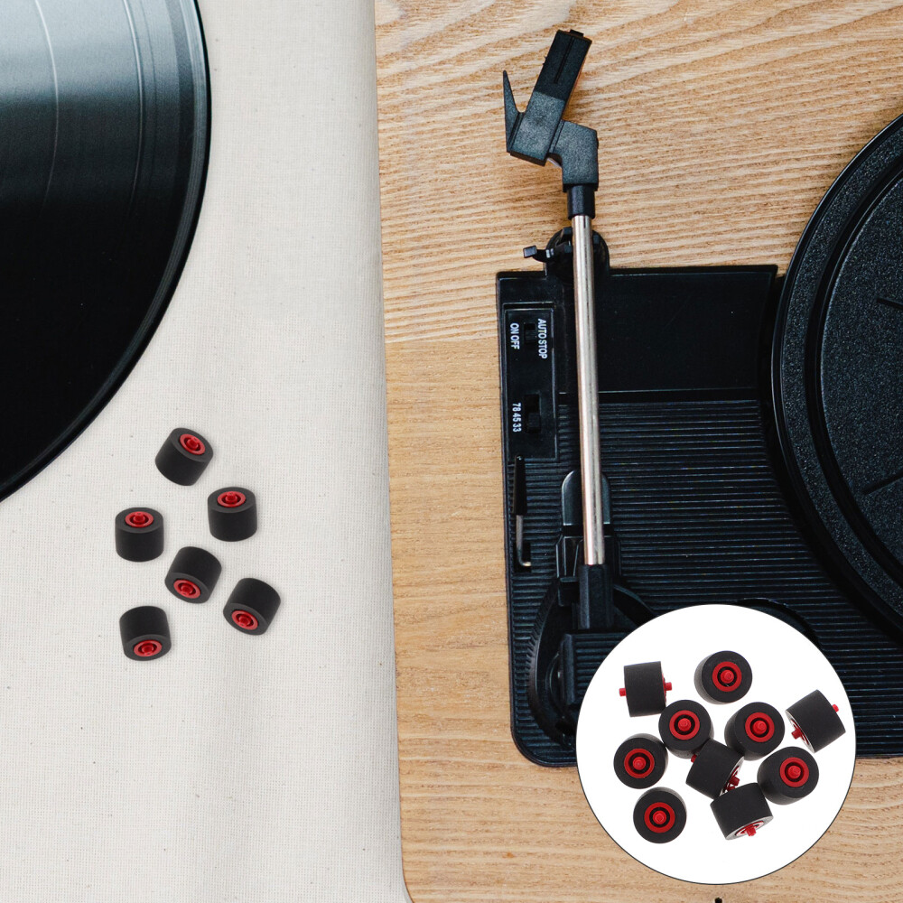 10Pcs Car Plastic Axle Pressure Pulley Pinch Rollers for Deck Repair