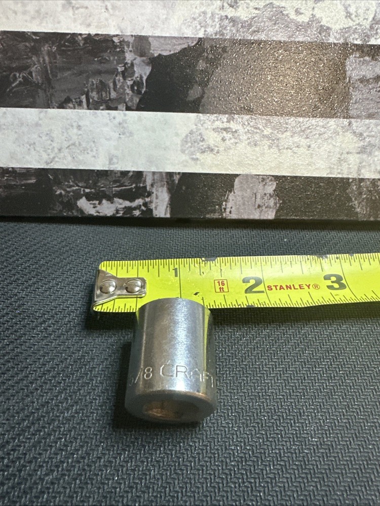 Vintage Craftsman 1/2” Drive 12 Point Deep Socket  =V= Free Ship!! 5/8