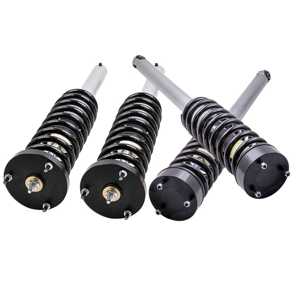 4pcs Air to Coil Spring Suspension Conversion Kits For Mercedes S500 W220 00-06