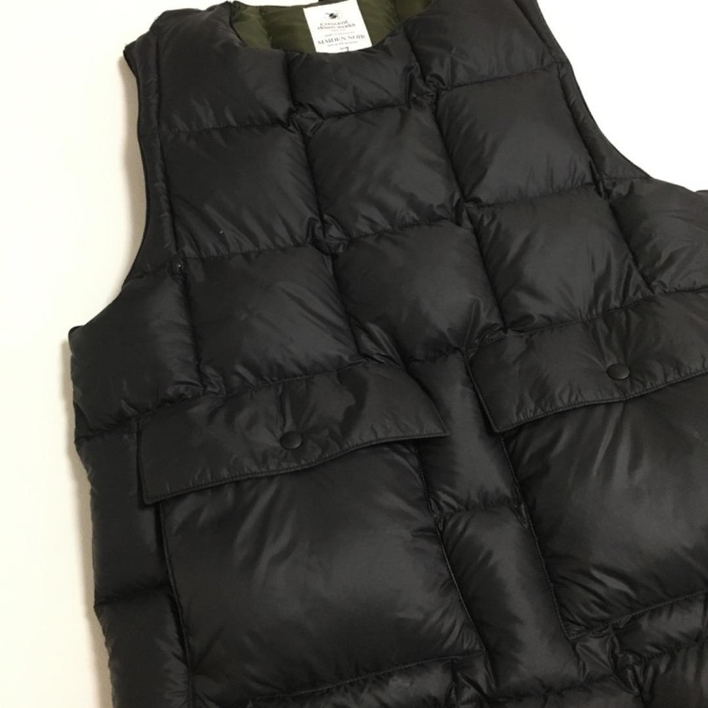 Crescent Down Works Collaboration Down Vest Black L USA Made