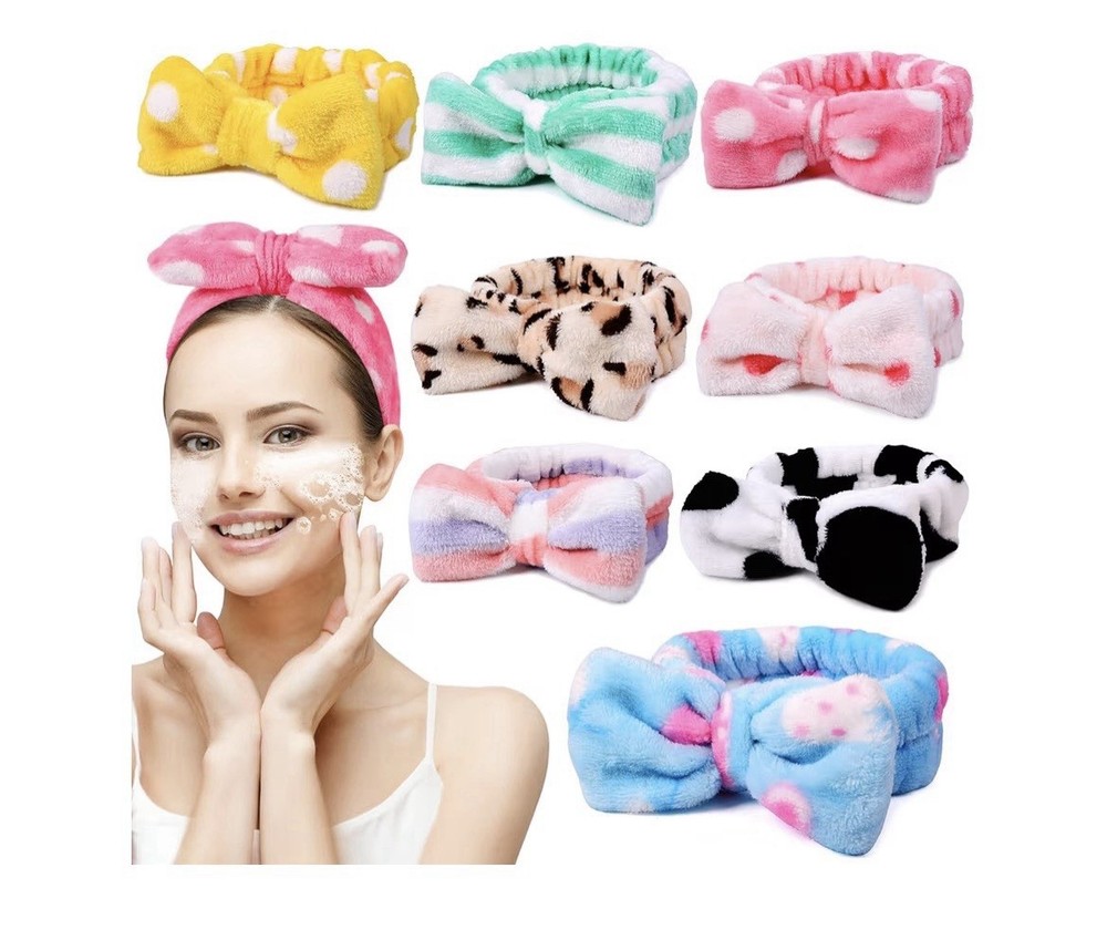 8 Pack Stocking Stuffers For Women Teen Girls Spa Headband for Women Facia