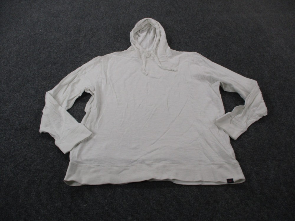 Faherty Sweatshirt Hoodie Men 2XL Sunwashed Slub Aruba Lightweight Pullover