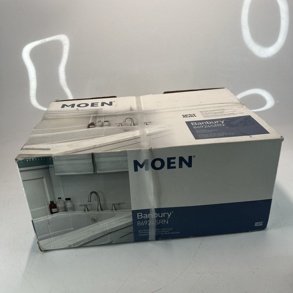 Moen Banbury Brushed Nickel 2-Handle Roman Tub Faucet (86924SRN)