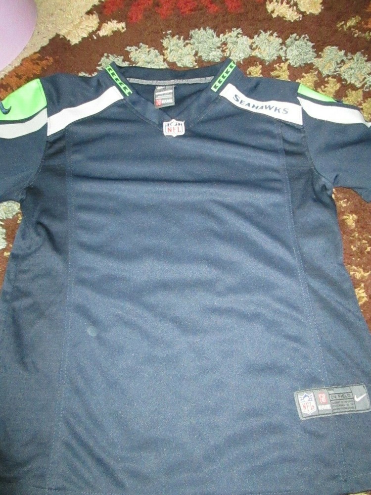Seattle Seahawks- Nike NFL Official On Field Women's Medium Blue ~~~Ships Free~
