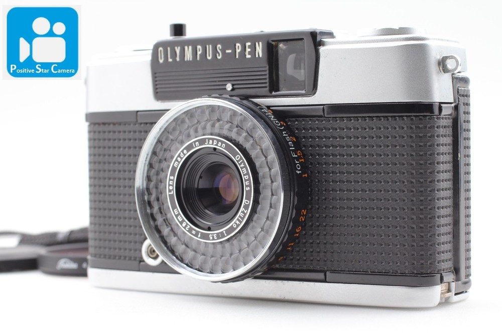🎦VIDEO👀✨Near MINT✨ Olympus Pen EE-3 EE3 Half Frame Film Camera From JAPAN