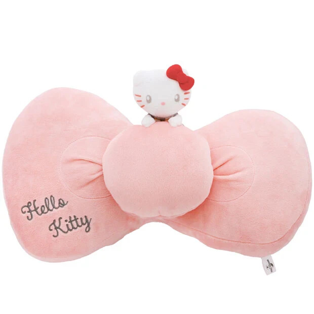 Hello Kitty Ribbon Pink Cushion from Japan Universal Studios New
