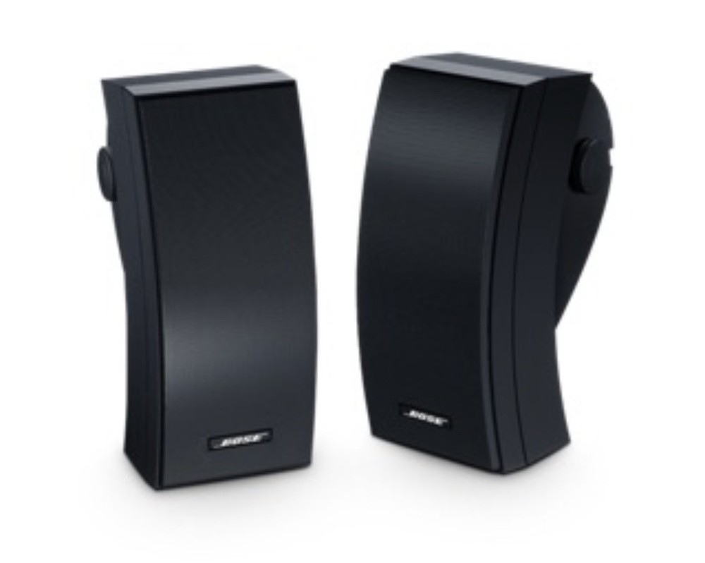 Bose 251 Environmental Speakers Outdoor All Weather Black Set Audio Tested