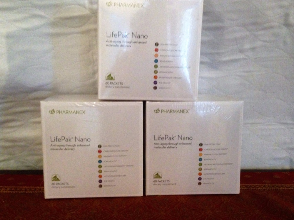 Nu Skin Pharmanex Lifepak Nano 3-Pack Limited Offer New Exp 09/2026  -image