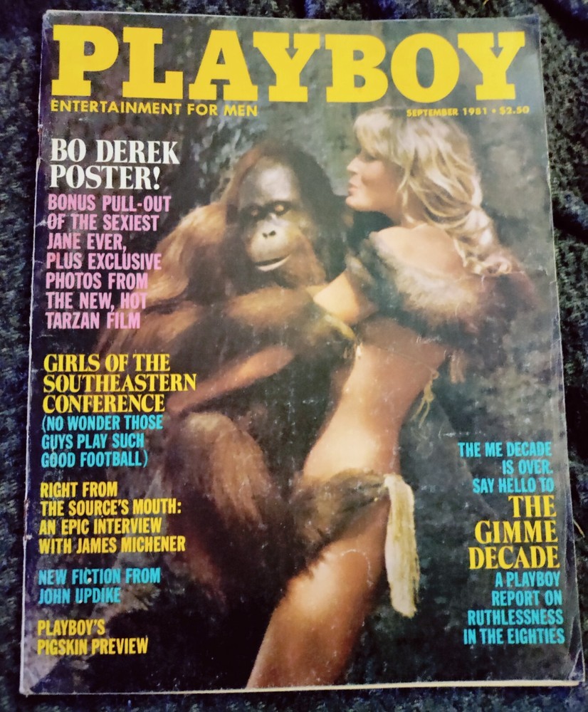 💥Playboy September 1981. Bo Derek Cover & Pictorial, with C/F Susan M. Smith