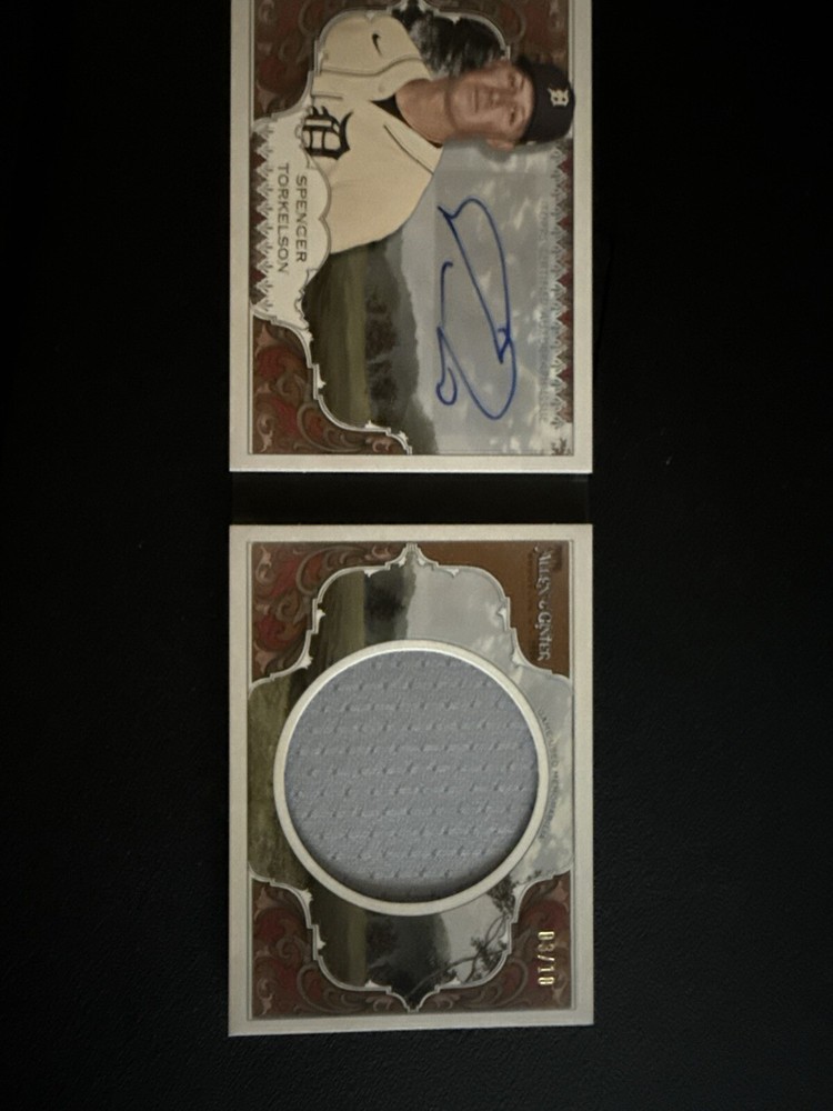 2024 Topps Allen & Ginter - Autographed Relic Book Cards Spencer Torkelson /10
