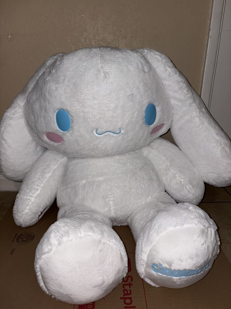 **AGOTADO**Construye un Oso Jumbo Cinnamoroll Hello Kitty Sanrio Peluche Relleno NUEVO