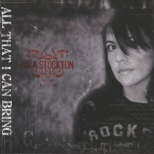Gina Stockton: All That I Can Bring MUSIC AUDIO CD contemporary christian praise